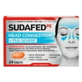 thumbnail image 5 of Sudafed PE Head Congestion + Flu Severe Tablets for Adults, 24 ct, 5 of 15