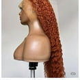 thumbnail image 2 of HairVillas Womens Long Kinky Curly Synthetic Lace Front Wig for Black Women Pre Plucked Baby Hair, 2 of 2