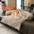 thumbnail image 1 of Dekeyoo Camas impermeables para perros para sofá con cojín suave para el cuello, funda universal para muebles para mascotas, funda para sofá cama, cama de felpa para perros y gatos, lavable a máquina,, 1 of 5