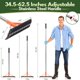 thumbnail image 5 of Rastrillo para paja CKLT con 18 dientes de acero y mango ajustable de 159 cm, 5 of 9