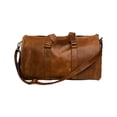 thumbnail image 1 of Maleta Duffle Bag CASTELLI LEATHER AUTHENTIC Miel, 1 of 3