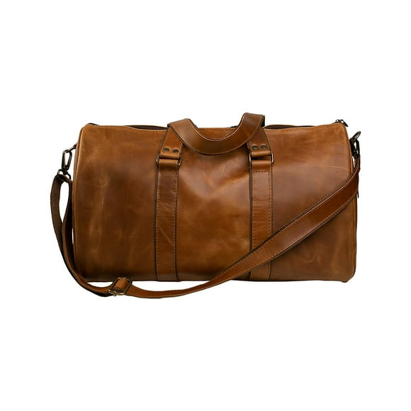 Maleta Duffle Bag CASTELLI LEATHER AUTHENTIC Miel