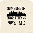 thumbnail image 4 of Inktastic Charlotte North Carolina Someone Loves Me Boys or Girls Toddler T-Shirt, 4 of 5