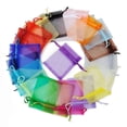 thumbnail image 4 of Organza Gift Bags for Wedding Decoration Use 100 Pieces Multi-Colored Organza Bags, 4 of 5