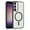 Black, variant on Samsung Galaxy S24 Case, Slim 100% Fit Magnetic Charger Compatible Shock Resistant Black