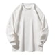 thumbnail image 2 of pstuiky mangas largas para hombre, Sudadera informal de manga larga con cuello redondo y color liso para hombre camisetas de hombre l, 2 of 9