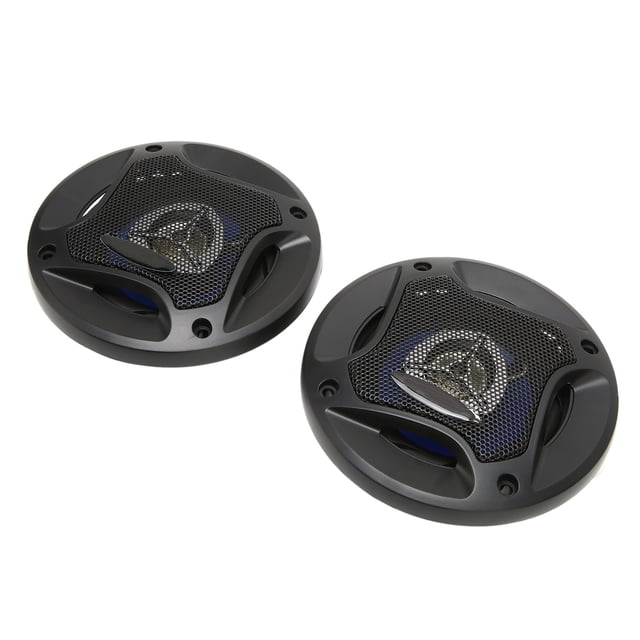 2 altavoces para coche de 4 pulgadas con sonido de alta fidelidad, 280 W, graves de frecuencia completa, altavoces estéreo coaxiales modificados de 4 ohmios para coche