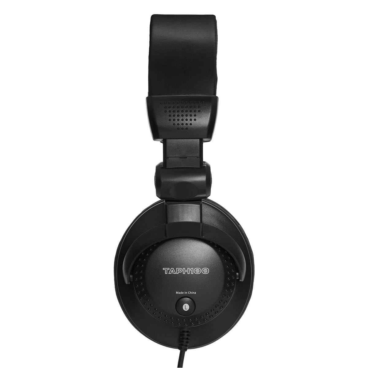 Turnstile Audio TAPH100 Closed-Back Studio Monitor Headphones, Stereo over-the-ear wired phones, Bass-Infused Sound, Engineered 50mm speaker drivers