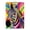Gold, variant on Colorful Zebras Painting Acrylic Clipboard Drawing Board with Hook Writing Pad File Storage A4 Size Silver 12.5" x 9"