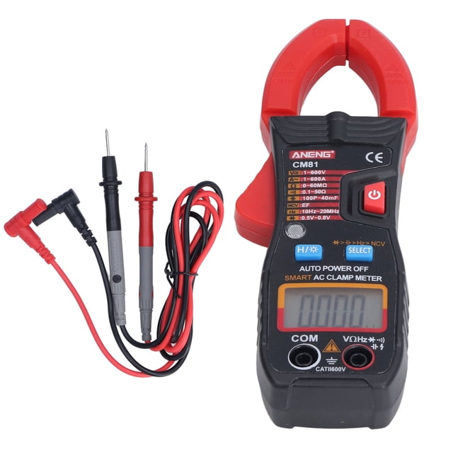 Clamp Meter,Digital Clamp Meter Accurate Clamp Current Voltage Tester ACDC Voltage Tester Custom Engineered