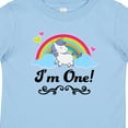 thumbnail image 4 of Inktastic 1st Birthday Unicorn Rainbow 1 Year Old Party Girls Baby T-Shirt, 4 of 5