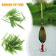 thumbnail image 4 of 100 Uds. Manga corta de goma conectar con anzuelo accesorios de pesca de carpa (verde) Likrtyny  Para estrenar, 4 of 9