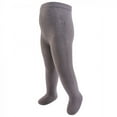 thumbnail image 4 of Touched by Nature Toddler and Kids Girl Organic Cotton Tights, Coral Charcoal, 2T-4T, 4 of 5