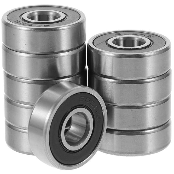 LOLIPPYY 10Pcs Small Ball Bearings Roller Ball Bearing Steel with Water Protection Seals