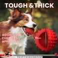 thumbnail image 2 of Pelotas de goma para perros Apasiri, masticadoras agresivas, chirriantes, 2 of 9