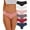 6Pack A, variant on IF YOU Womens Cotton Underwear Lace Brazilian Panties Soft Breathable Cotton Bikini for Ladies 6 Pack