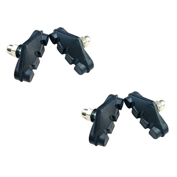 45mm C Brake Pads Set for Bicycles Includes 2 Pairs Front and Rear Pads