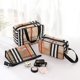 thumbnail image 5 of 3-pack Cosmetic Bag, Water-Repellent PVC Makeup Bag with Zipper Handle Portable Bag Travel Organizer Storage Bag, 5 of 5