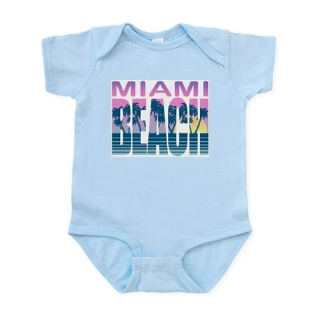 

CafePress - Miami Beach Infant Bodysuit - Baby Light Bodysuit Size Newborn - 24 Months