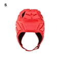thumbnail image 4 of Wosthever Protector de cabeza de casco duradero para fútbol y rugby - Protector de cabeza de casco de fútbol resistente a los impactos Deportes y aire libre rojo S, 4 of 6
