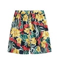 thumbnail image 3 of sovlvnd Mens Shorts Mens Casual Printed Beach Shorts With Elastic Waist And Drawstring Pocketless Knee Length 3XL, Multicolor, 3 of 5