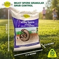 St. Gabriel Organics Milky Spore Granular Japanese Beetle Grub Control Pesticide, Safe for