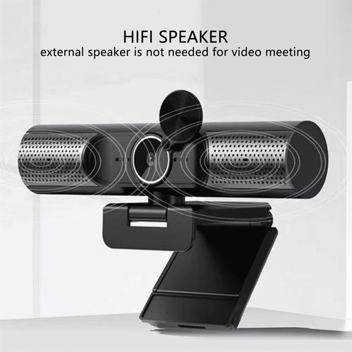 Web Cam USB Webcam 1080P Auto Focusing HiFi Speaker Noise Reduction Mic PC Camera for Desktop Laptop Video Chat