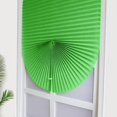 thumbnail image 5 of No Tool Pleated Window Paper Shades Room Darkening Blinds Green 36x59", 5 of 7