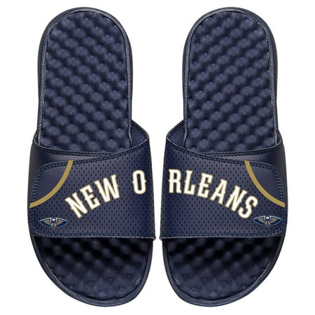 

Men s ISlide Navy New Orleans Pelicans Home Jersey Split Slide Sandals