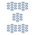 thumbnail image 2 of relayinert DOUBLE EAR CLIPS ,O CLAMP ,ZINC ,10 PACK PLATED STEEL 23 or 27mm 5Set, 2 of 6