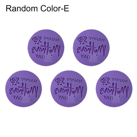 

XinDshop 5 Pcs Cake Decorative Molds Nice-looking Meaningful Portable Biscuits Dessert Decoration Model Baking Molds for Home