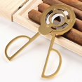 thumbnail image 3 of Men's cigar clippers stainless steel three blade guillotine scissors, 3 of 4