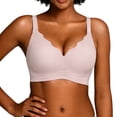 thumbnail image 3 of Jamicy Bras for Women with Support Wireless Seamless Padded Bralettes No Underwire Tshirt Everyday Comfort Underwear Daily Bra, 3 of 4