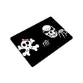 thumbnail image 3 of CADecor Skull Non-Slip Machine Washable Bathroom Indoor/Outdoor Doormat 23.6x15.7 inches, 3 of 3