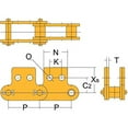thumbnail image 2 of Tsubaki Attachment Link,Tab,SK-2,Steel C2050SK2CL, 2 of 2