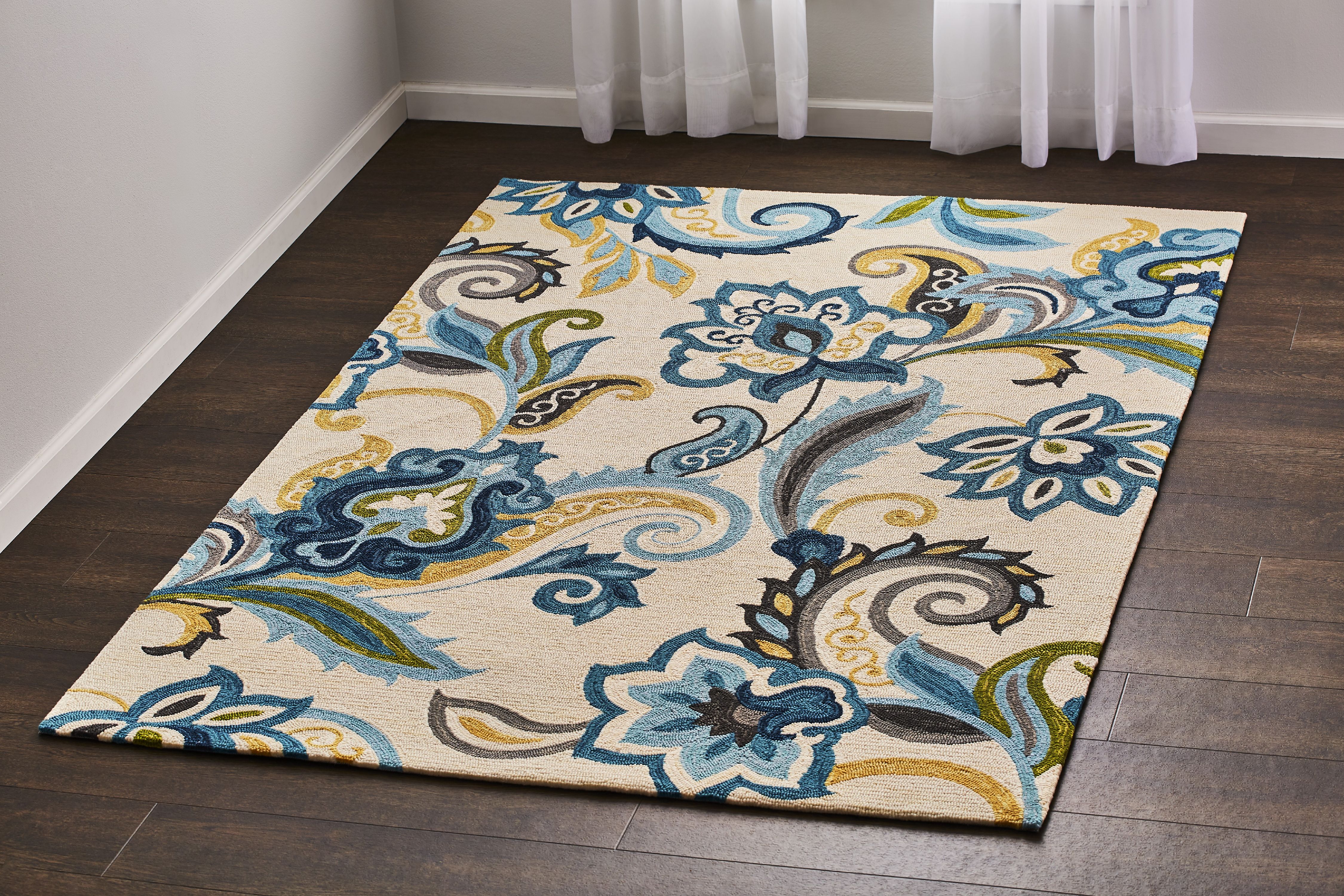 New zealand wool rug VCNY Home Redwood Loop Pile Area Rug, 9' x 12', Blue - Walmart.com