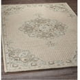 thumbnail image 7 of Ox Bay Epoch 7'9" x 9'9" Ivory Medallion Hand-Tufted Wool Blend Indoor Area Rug, 7 of 7