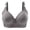 Grey, variant on NIEWTR Bras for Women No Underwire Comfortable Full Coverage Front Closure Bralettes Wireless Wirefree Everyday Bras (Pink,40)