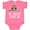 Hot Pink, variant on Inktastic My Babcia Loves Me Girl Owl Girls Baby Bodysuit