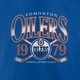 thumbnail image 4 of Men's Royal Edmonton Oilers Retro Cross Sticks T-Shirt, 4 of 4