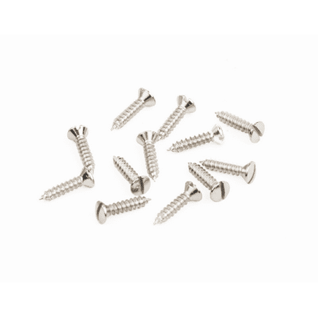 - Fender Screw Small 4 X 1/2 Slot Oval