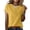 BD34_Yellow, variant on Lumtrix Womens Henley Sweaters Casual Cap Sleeve Tops Summer Business Work Loose Fitted Shirts Khaki M