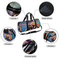 thumbnail image 2 of Turtle Durable Duffle Bag: Versatile Weekender, Yoga, Shoe Bag with Interior Zipper Pocket and Large Capacity - Size 17.7 Inches, 2 of 6