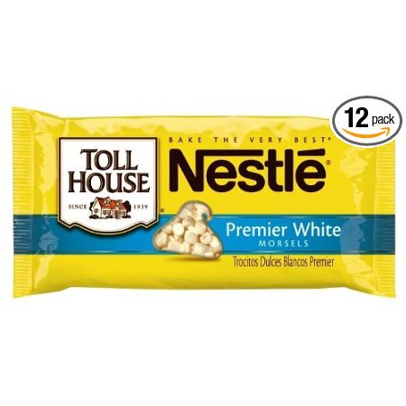 (Price/case)Nestle Toll House Morsels White Choc