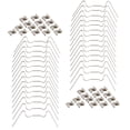 thumbnail image 2 of MasteelfCA 1 Ensemble/60 Pcs Pince de Fixation pour Vitres de Serre en Acier Inoxydable Fournitures de Serre, 2 of 7