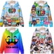 thumbnail image 2 of Sudadera con capucha del juego Toca Life World para niños, 3D Anime, ropa de abrigo de dibujos animados, jersey informal para niños y niñas, sudadera Toca Boca para otoño, 2 of 5