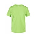 thumbnail image 1 of Playera Peso Completo de Cuello Redondo y Manga Corta, Unisex para Jóvenes, Color Lima, 100% Algodón, Talla Chica Yazbek J0300, 1 of 3