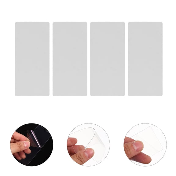 FOLOYORI 30-Pack Transparent Double-Sided Tape, Strong Adhesive, Traceless Wall Mounting Tape for Home and Office Use