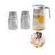 thumbnail image 5 of Hervidor De Agua Con Diseño Semitransparente, Hervidor De Agua Con Cuerpo De Cristal Con 4 Tazas, Contenedor De Agua Resistente A Altas Temperaturas Serendint HA016912-00, 5 of 6