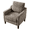 Brown, variant on LAZY BUDDY Comfy Accent Chair for Living Room Bedroom and Waiting Room, Upholstered Mid-Century Reading Chair with Removable Cover & Wood Legs, Wide Singe Modern Lounge Sofa